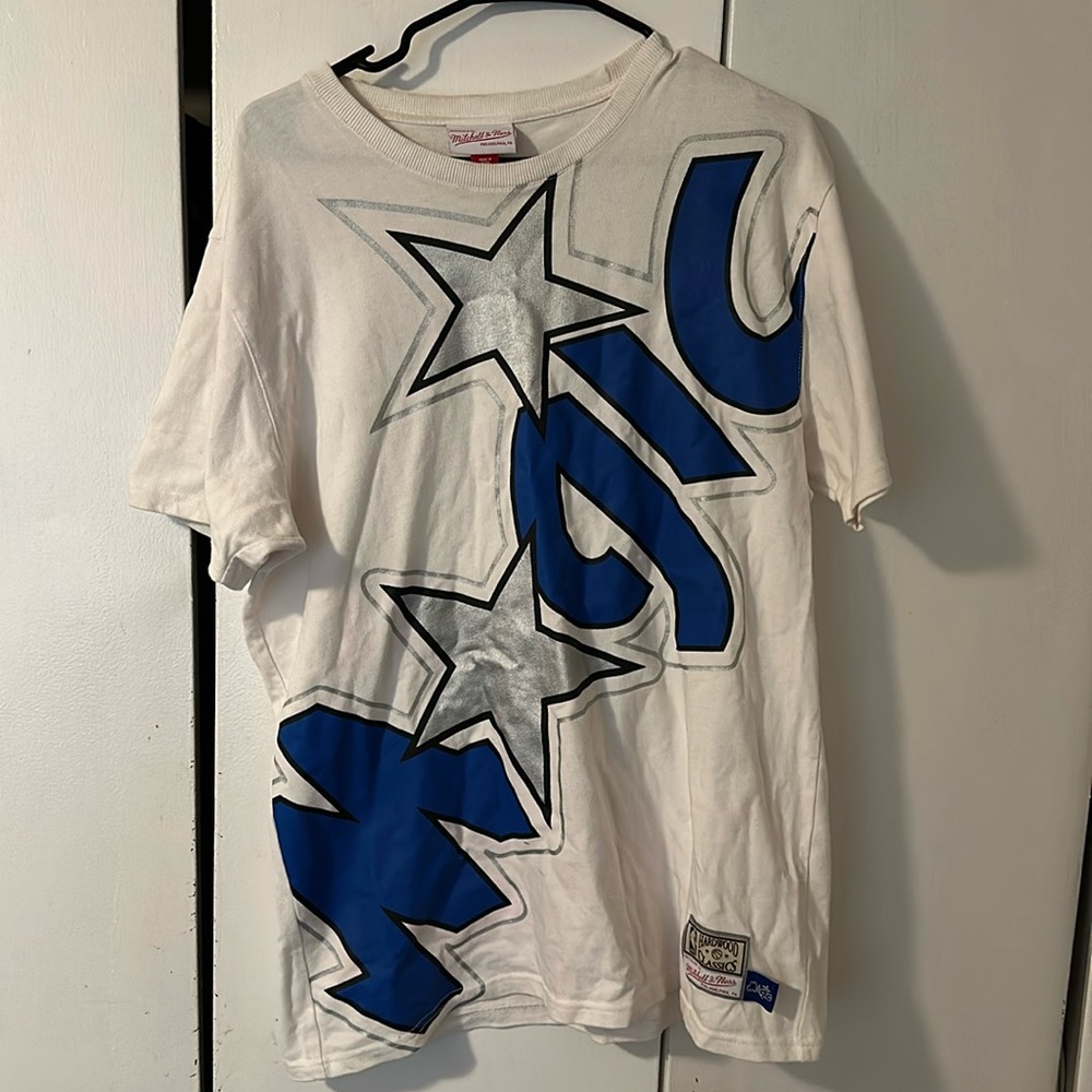 Mitchell & Ness Orlando Magic Hardwood Classic Vintage T Shirt